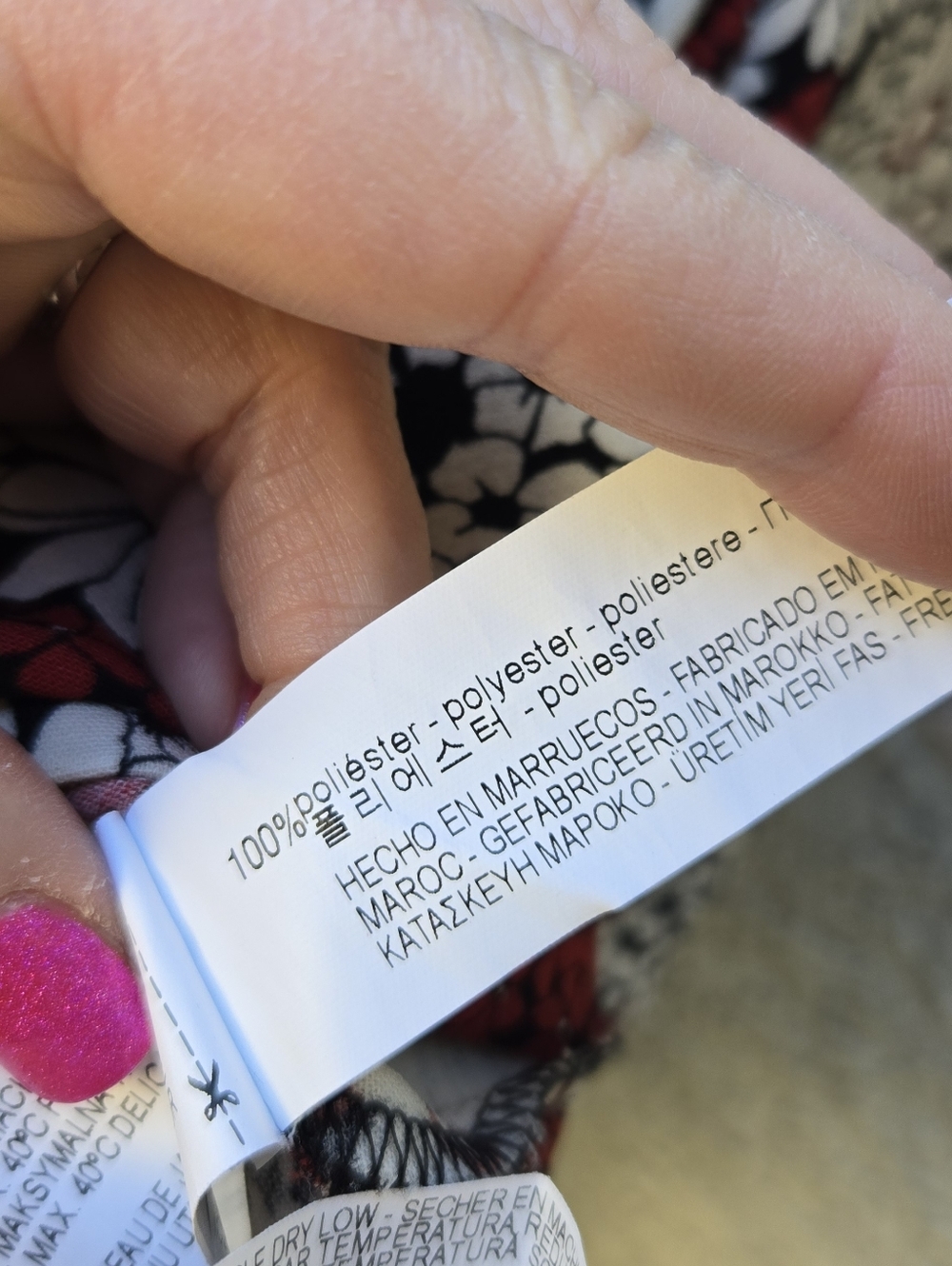 Zara Woman Red Floral Long-Sleeve Shift Dress Blogger Favorite - Picture 11 of 11